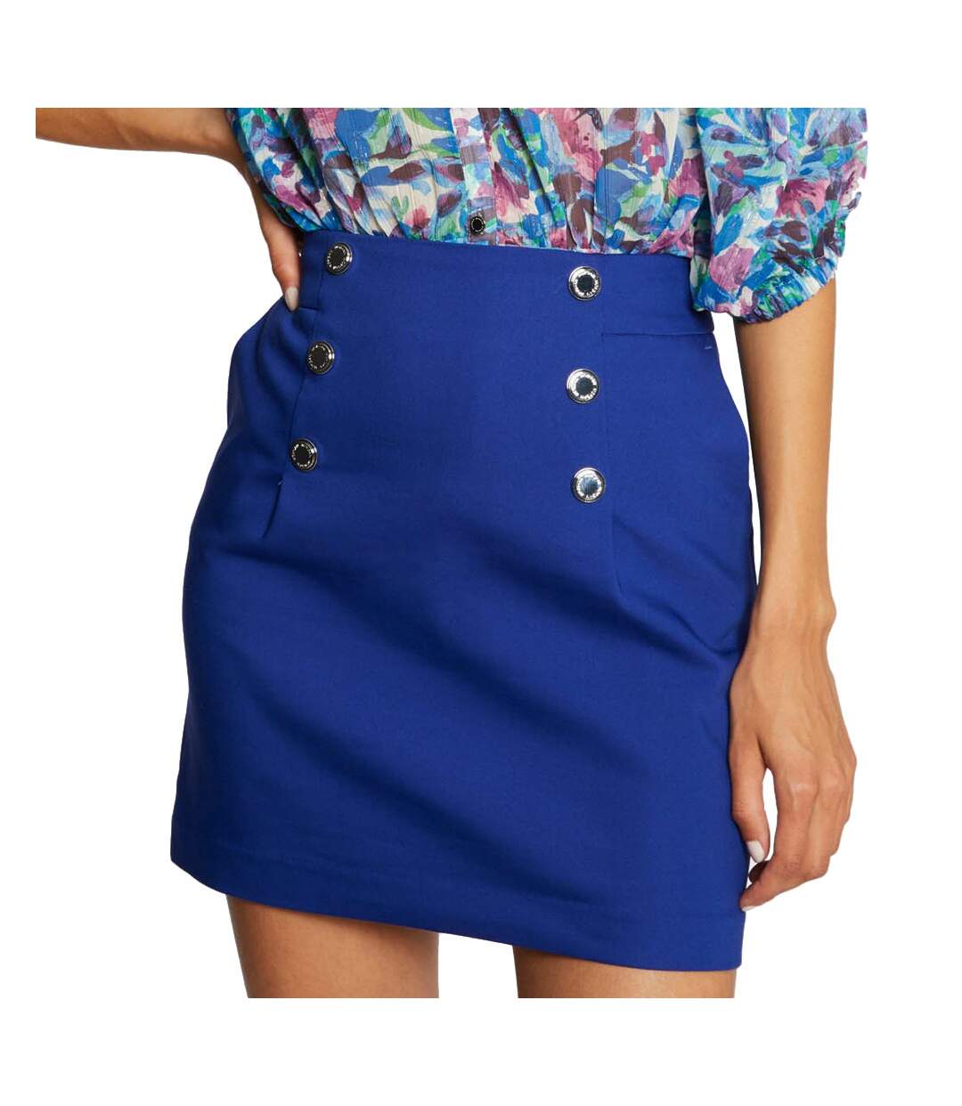 Jupe Bleu roi femme Morgan Jipli