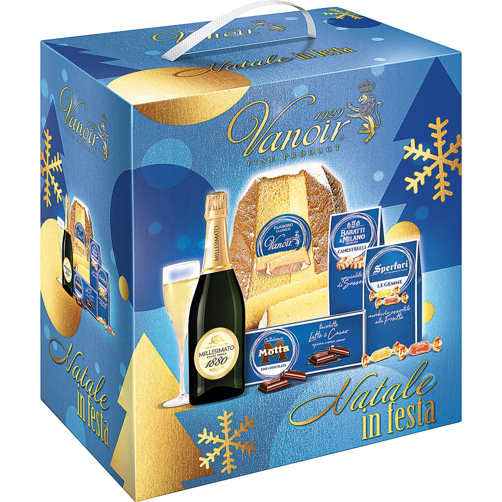 Geschenkkorb Natale Pandoro 5-tlg.