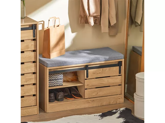 Meuble De Rangement À Chaussures Armoire À Chaussures Commode À Chaussures Meuble D'entrée, Fsr120-n