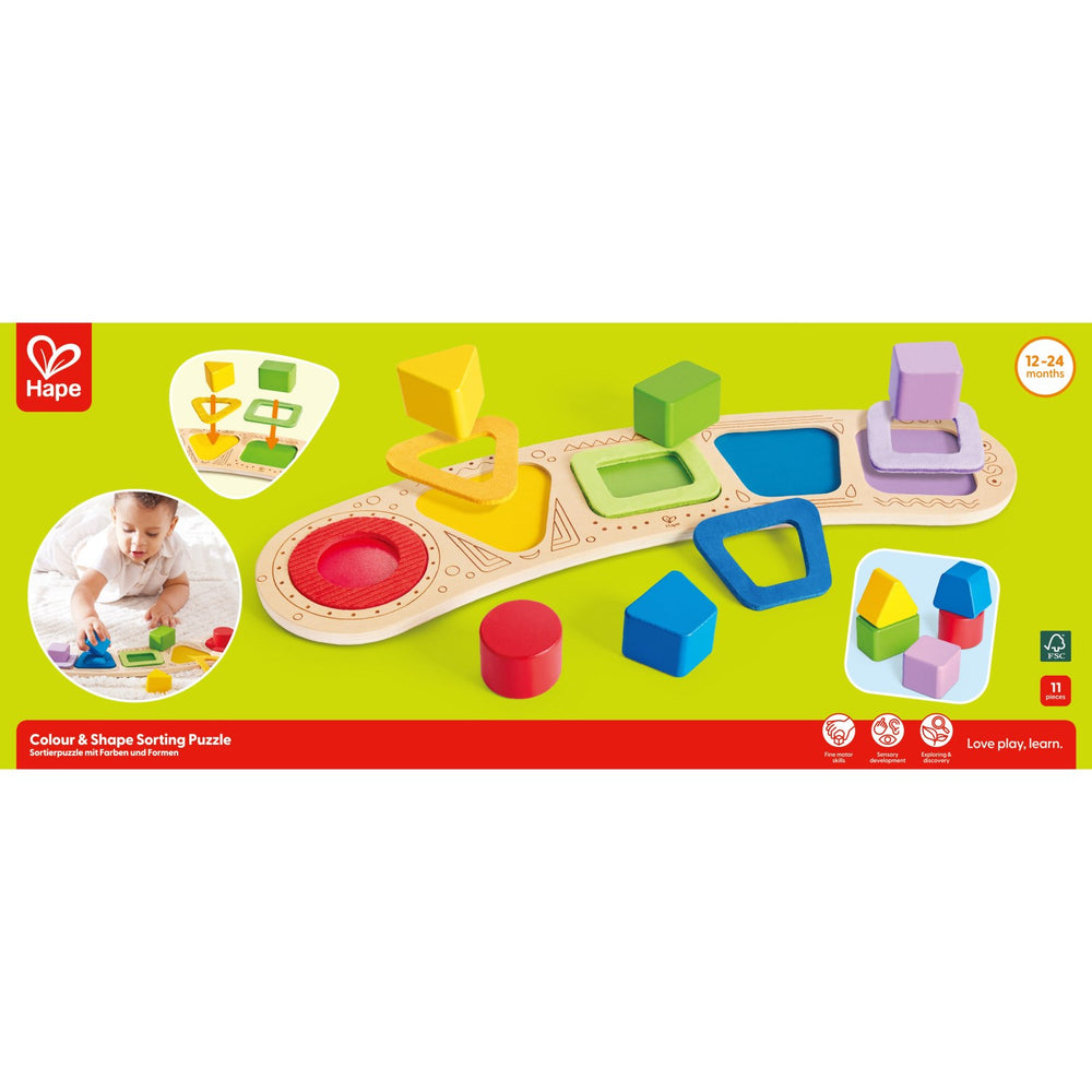 Køb Hape Formpuslespil Til Småbørn
