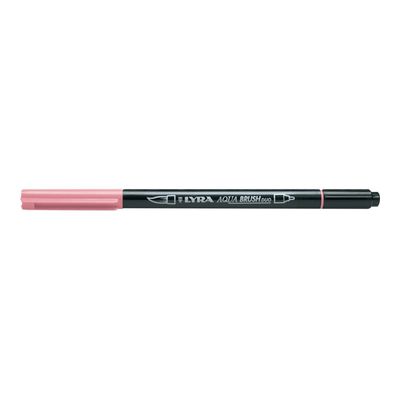 Lyra Aqua Brush Duo - Feutre pinceau double pointe - rose pourpre