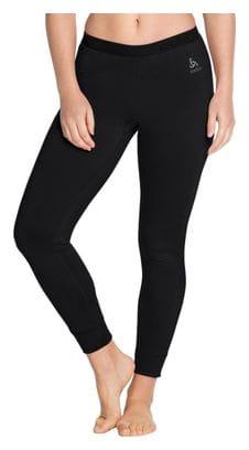 Collant Long Odlo Merino 200 Noir Femme