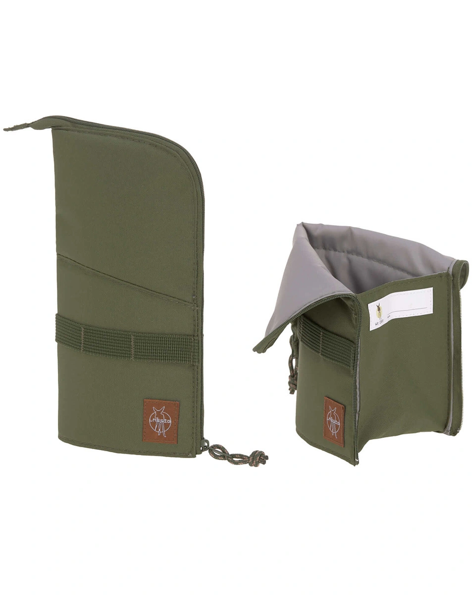 Schulranzen-Set UNIQUE (30x25x40) 9-teilig in olive