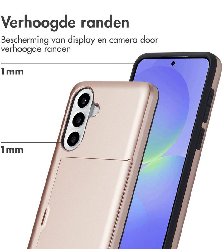 imoshion - Backcover - Rosé Goud - Voor Samsung Galaxy A36 / A56