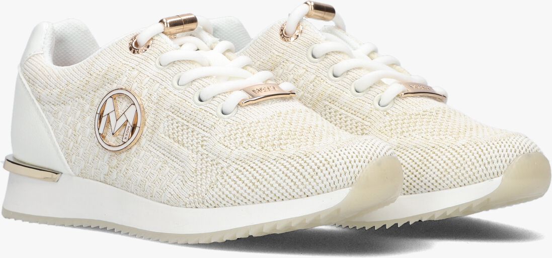 MEXX beige mexx lage sneakers gitte glitter mini