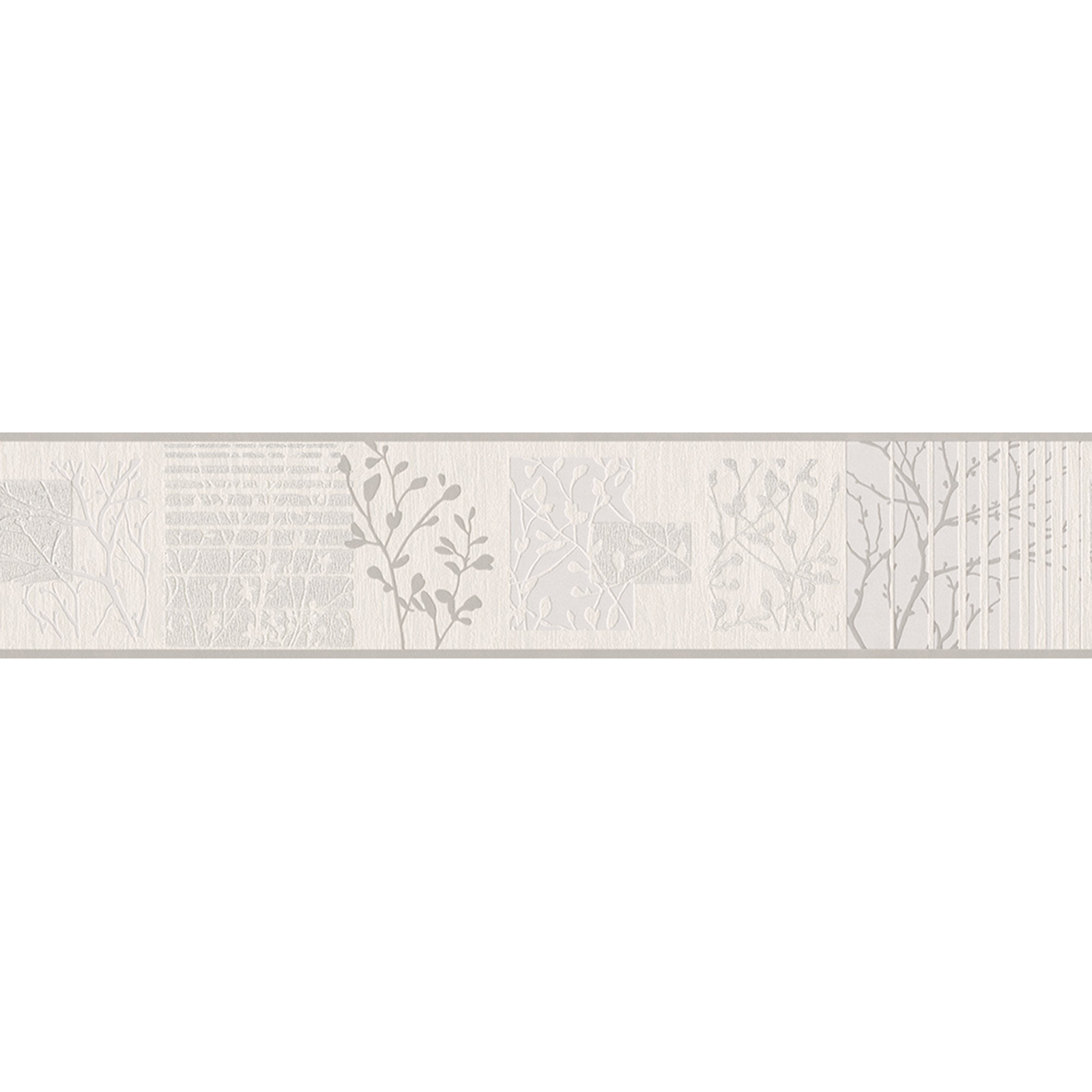 Vinyl-Borte LIFE 2 - grau-beige - Pflanzen - 13 cm