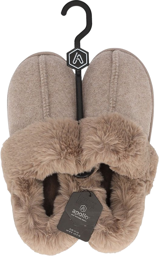 Home Boots Felt + Fur Pantoffels