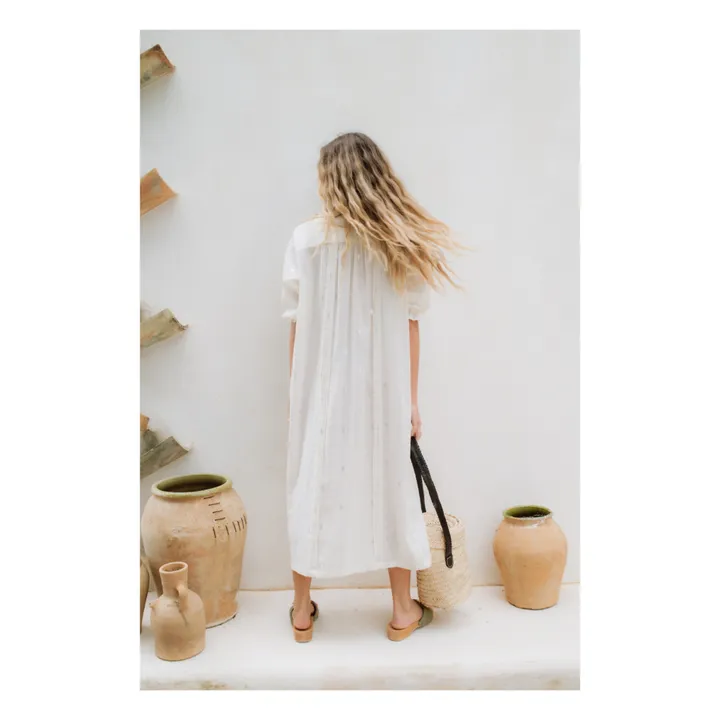 JoSephine Robe Mojito Métallisée | Ecru