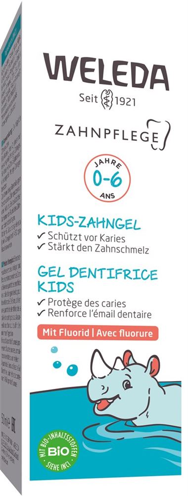 Weleda Zahngel<br>50 ml, Tube, Gel, Kids mit Fluorid