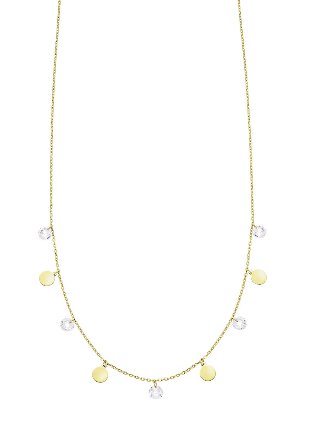 Stilvolle Halskette mit Zirkonia