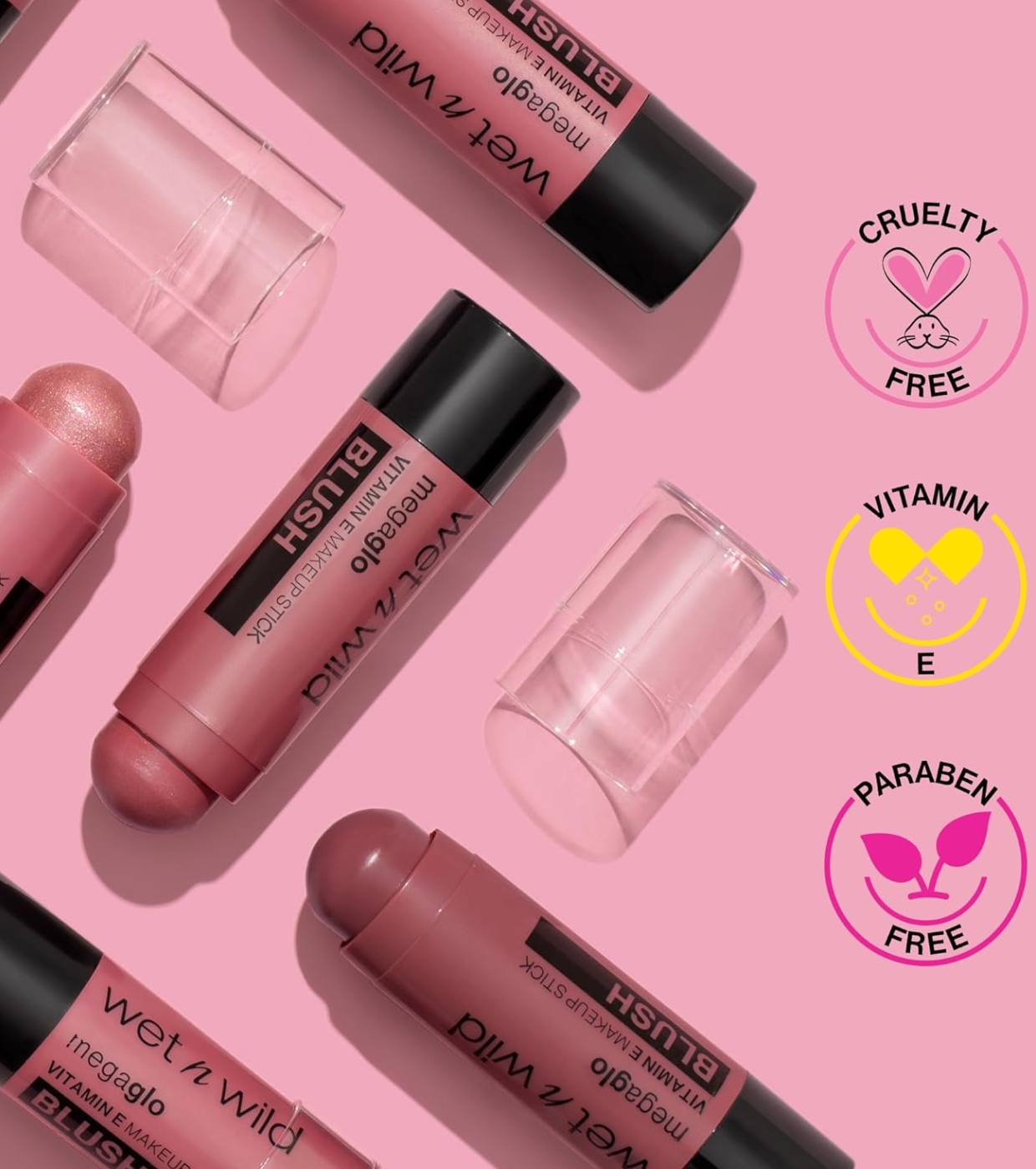 Wet n Wild - Blush em bastão Megaglo - Currant Jam