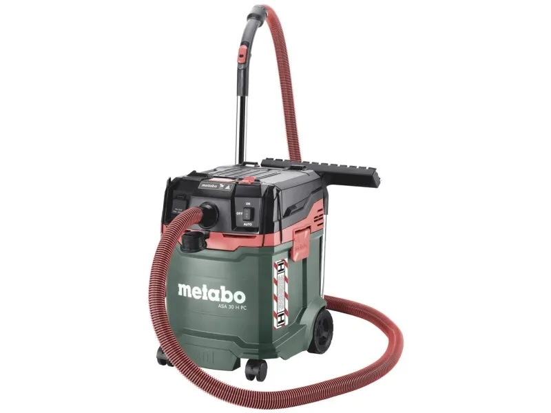 Metabo ASA 30 H PC 602088000 Våd-/tørsuger 1-pak 1200 W 30 l Støvklasse H-certificeret, Antistatisk