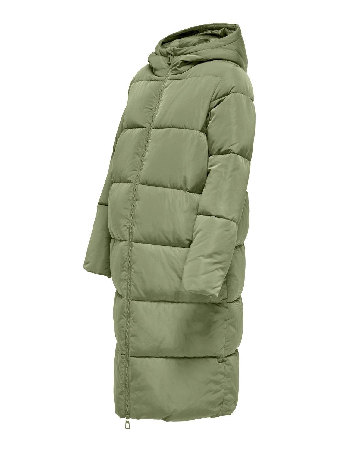 OLMABBIE Steppmantel Oil Green