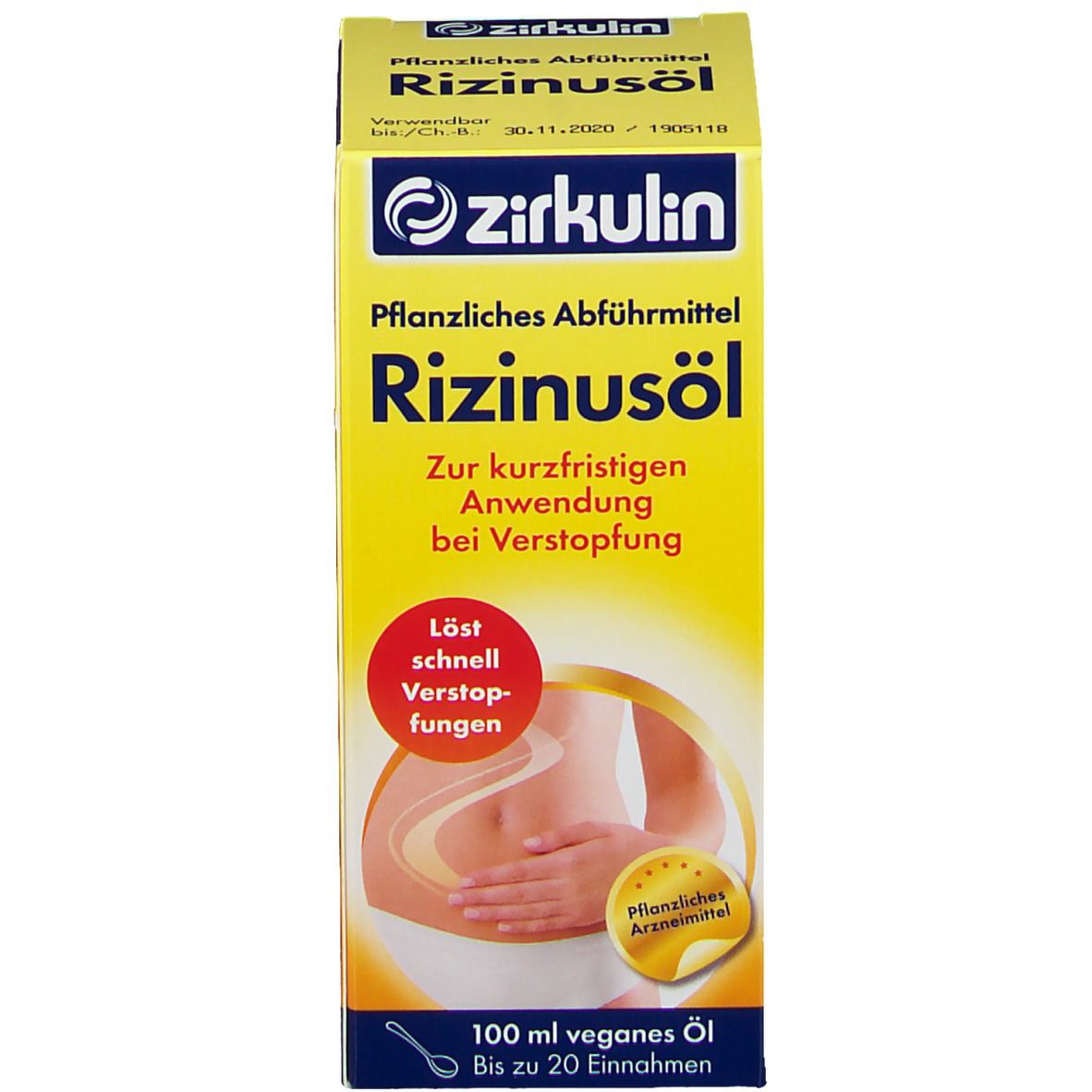 Zirkulin Raffiniertes Rizinusöl