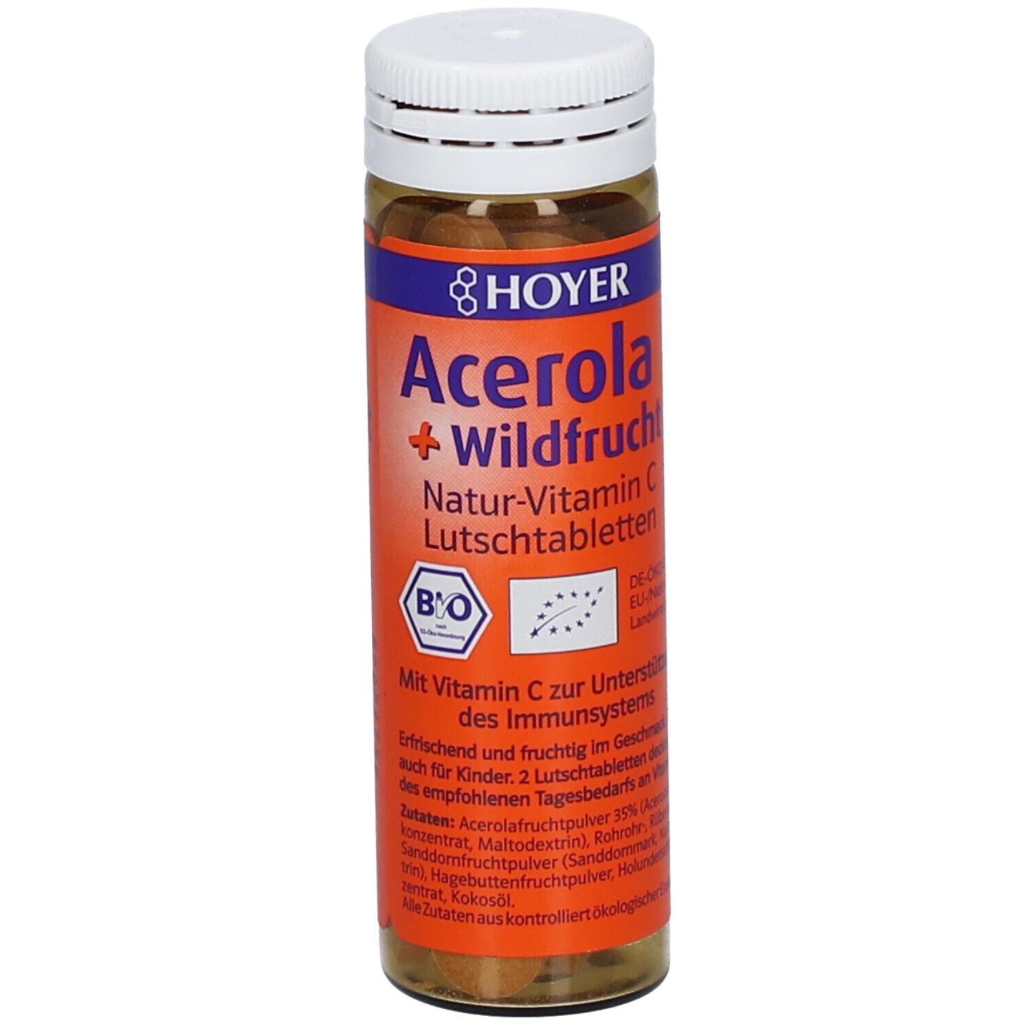 Acerola und Wildfrucht Vitamin C Lutschtabletten