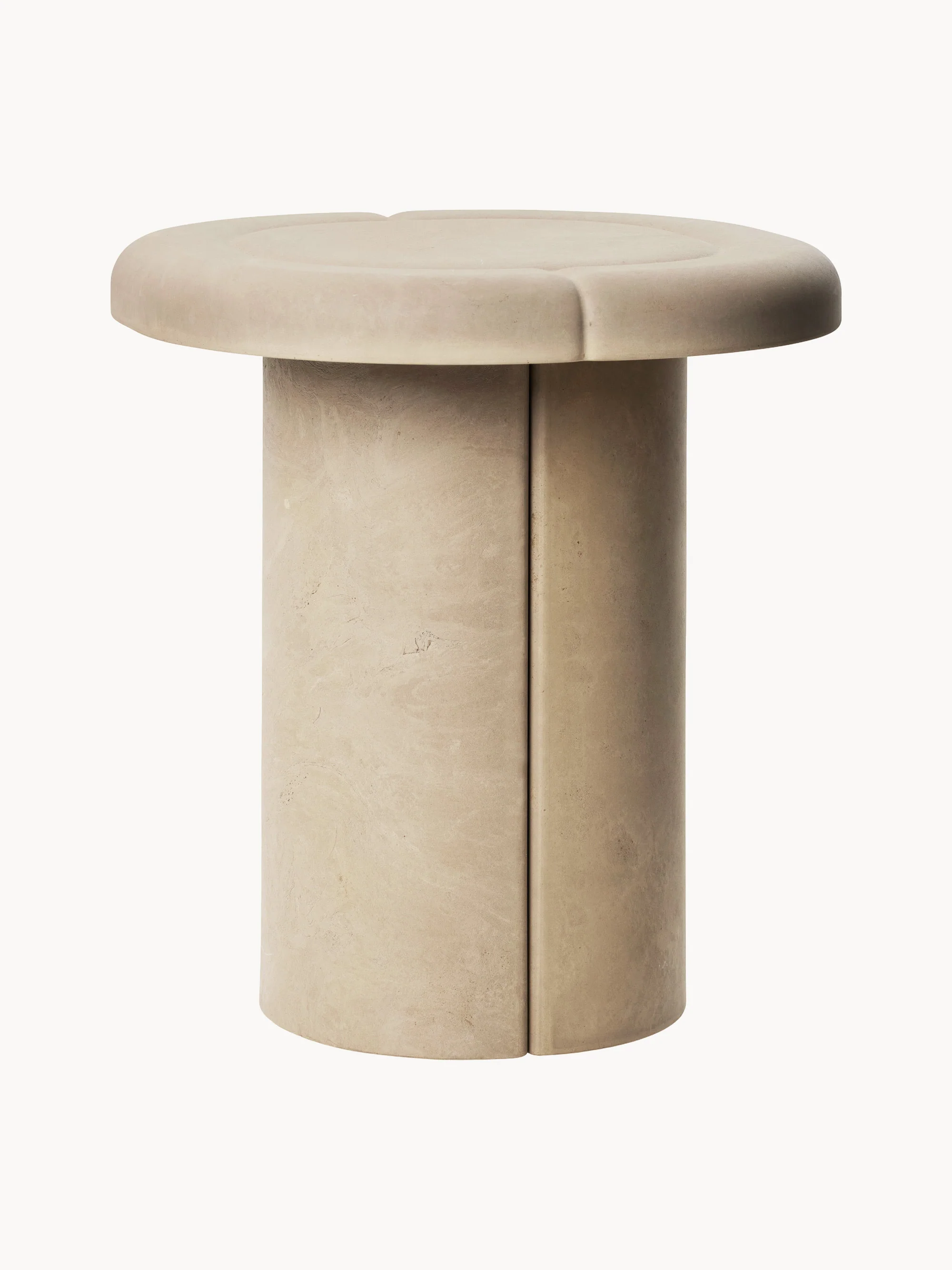 Ronde bijzettafel Alder