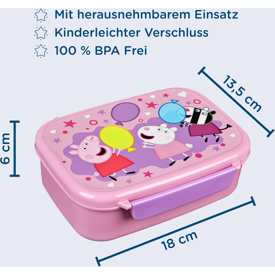 SCOOLI Brotzeitdose Peppa Pig
