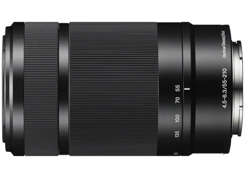 Sony SEL55210 - Telefoto zoom objektiv - 55 mm - 210 mm - f/4.5-6.3 OSS - Sony E-mount - for Cinema Line; a VLOGCAM; a1; a1 II; a6700; a7 IV; a7C; a7C II; a7CR; a7R V; a7s III; a9 III