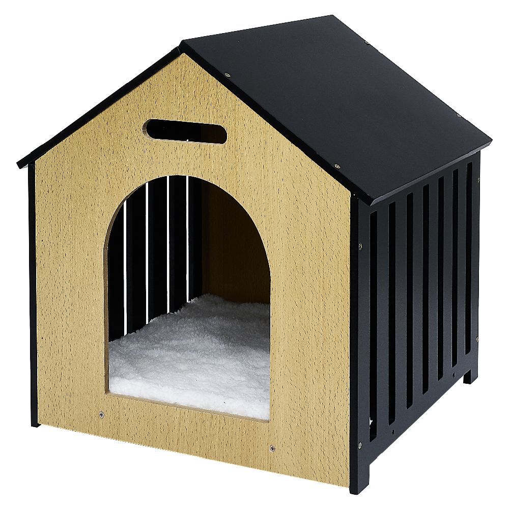 Maison niche pour chien chat beige 43x39xH45cm