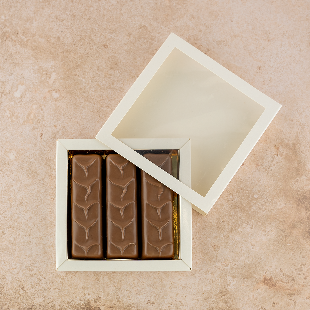 Choc bars caramel kiss 3 stuks