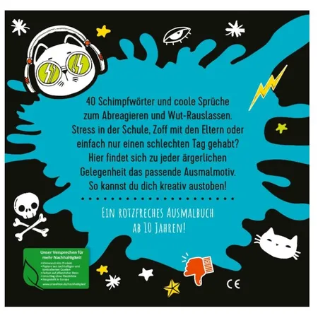 ars Edition Echt jetzt?!: Ausmalen zum Abreagieren & Runterkommen