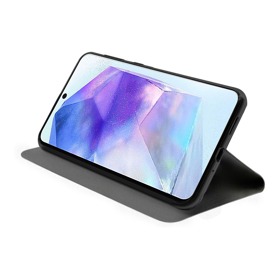 Akashi Etui Folio (noir) - Samsung Galaxy A55 5G