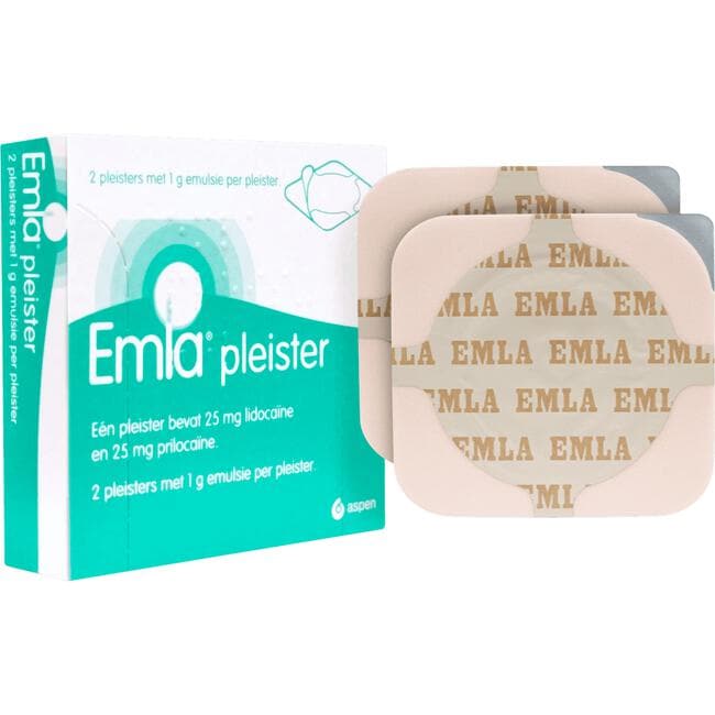 Emla 2 Pack Pleister