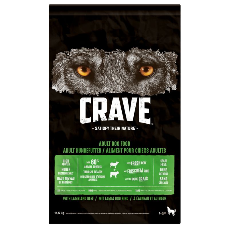 Crave Adult agneau, bœuf