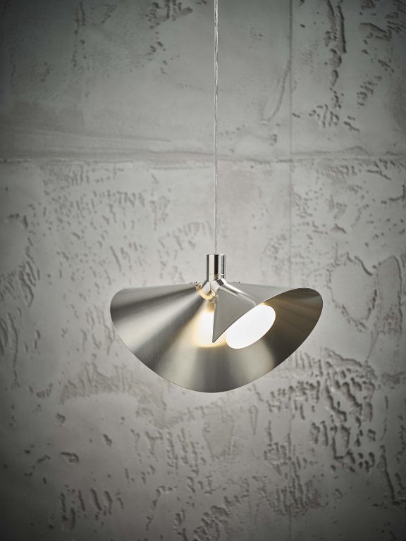 Frandsen Peel hanglamp brushed stainless steel