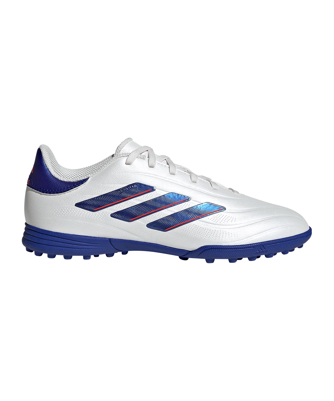 adidas COPA Pure 2 League TF Advancement Kids Weiss Blau