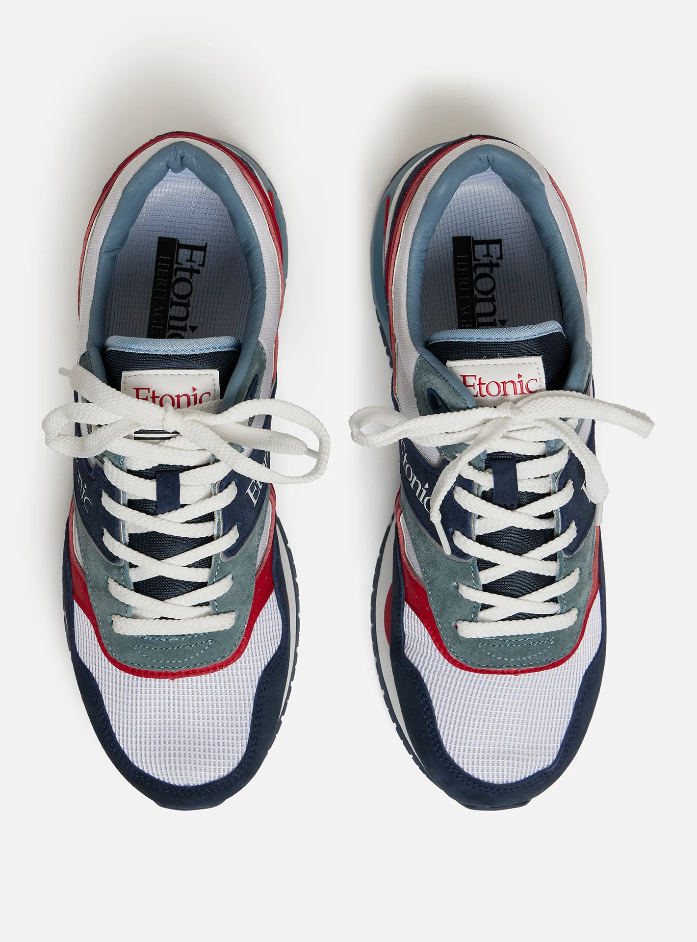 Basket Etonic Blanc et Bleu