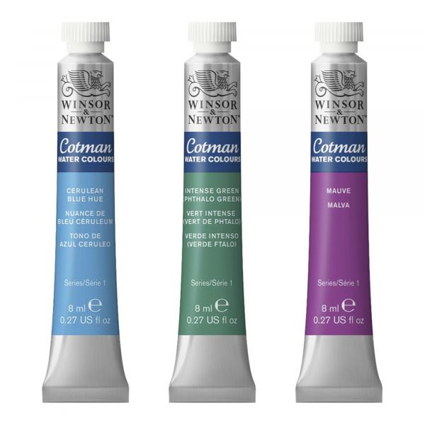 Winsor & Newton Tubo Aguarela Cotman, 8 ml Vermelho Cadmio Escuro