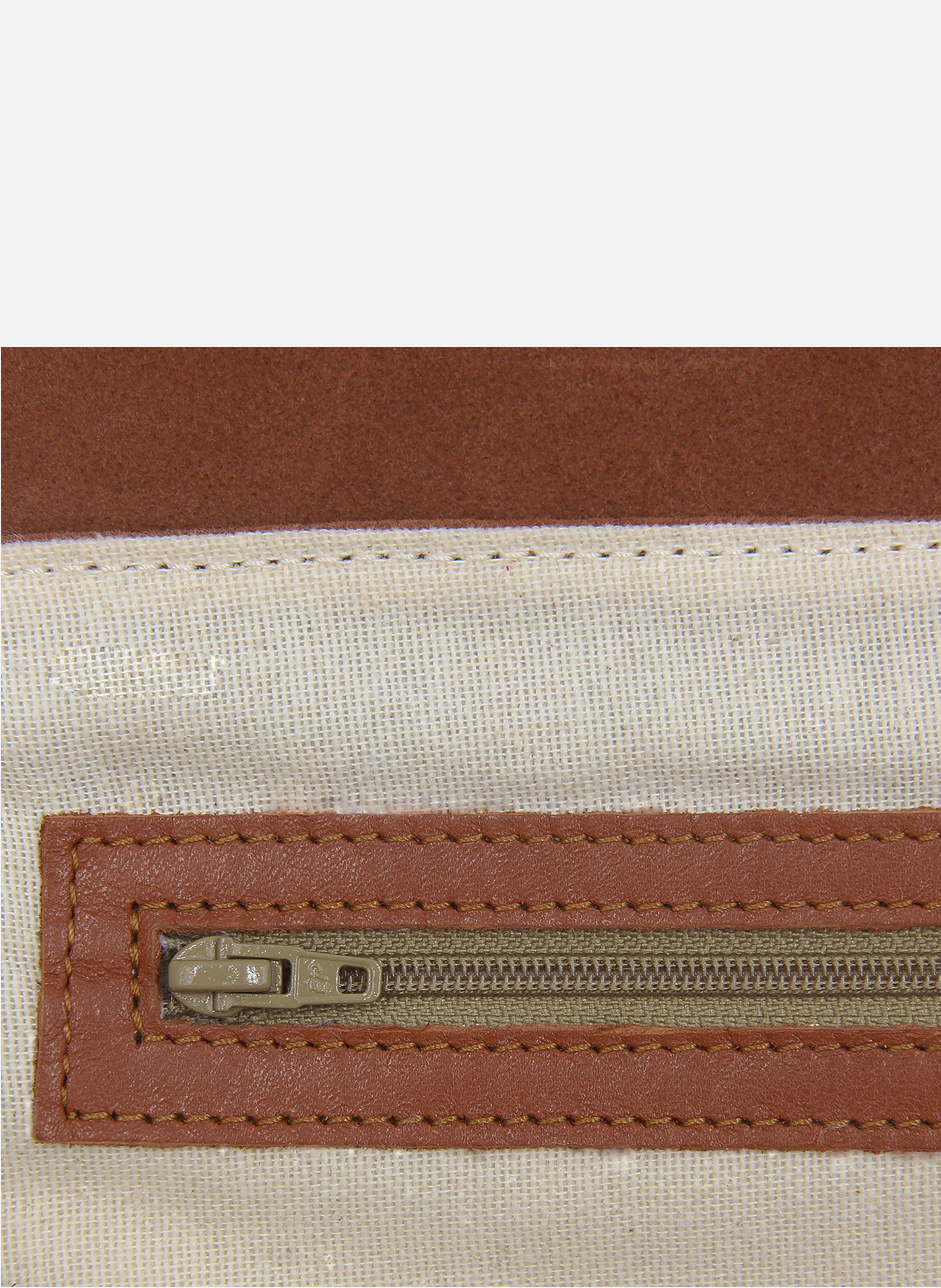 Sac bandoulière cuir | Orange