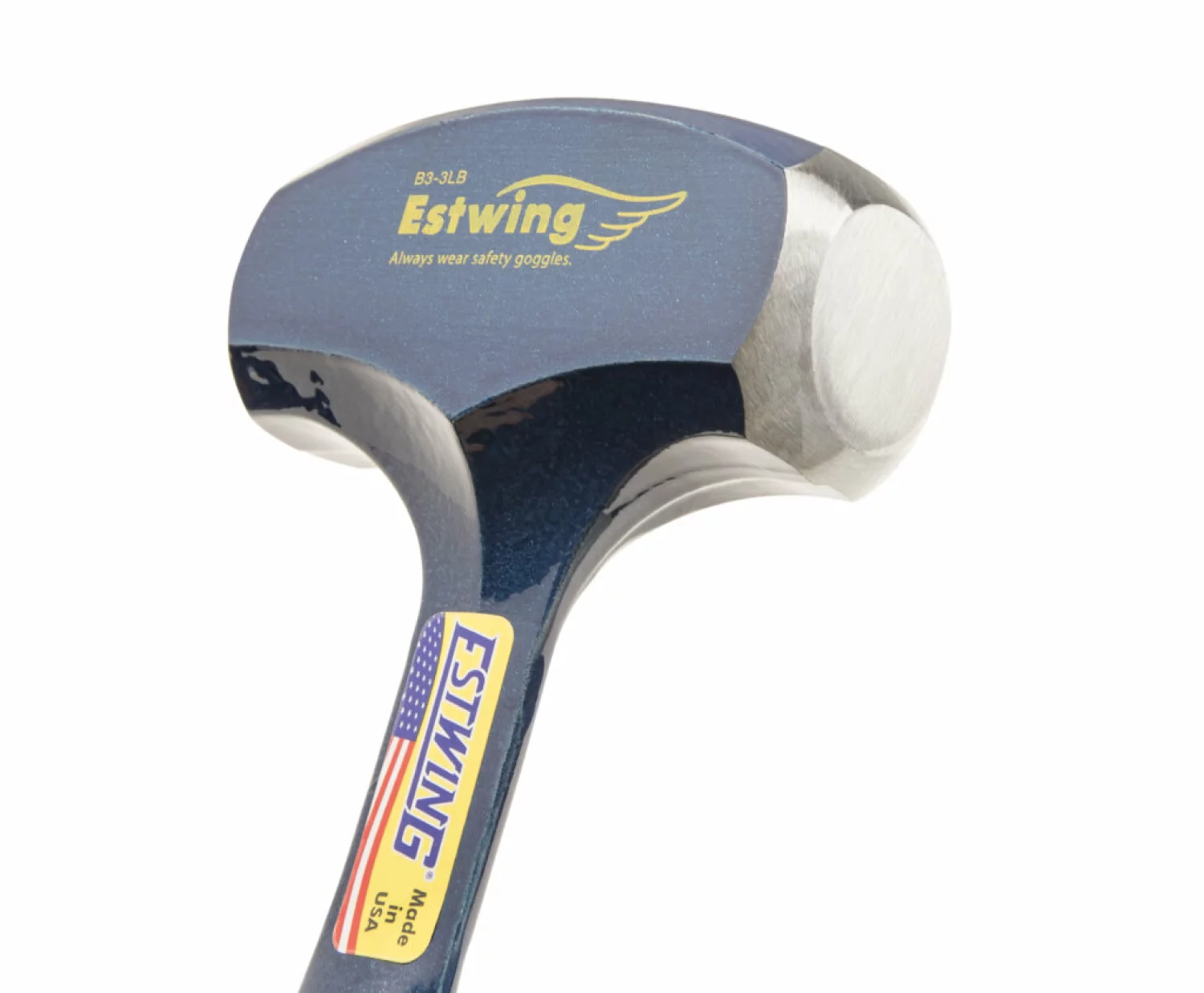 Estwing B3-3LB Steenhamer - vinyl handgreep - 1300 gram kopgewicht - 280 mm