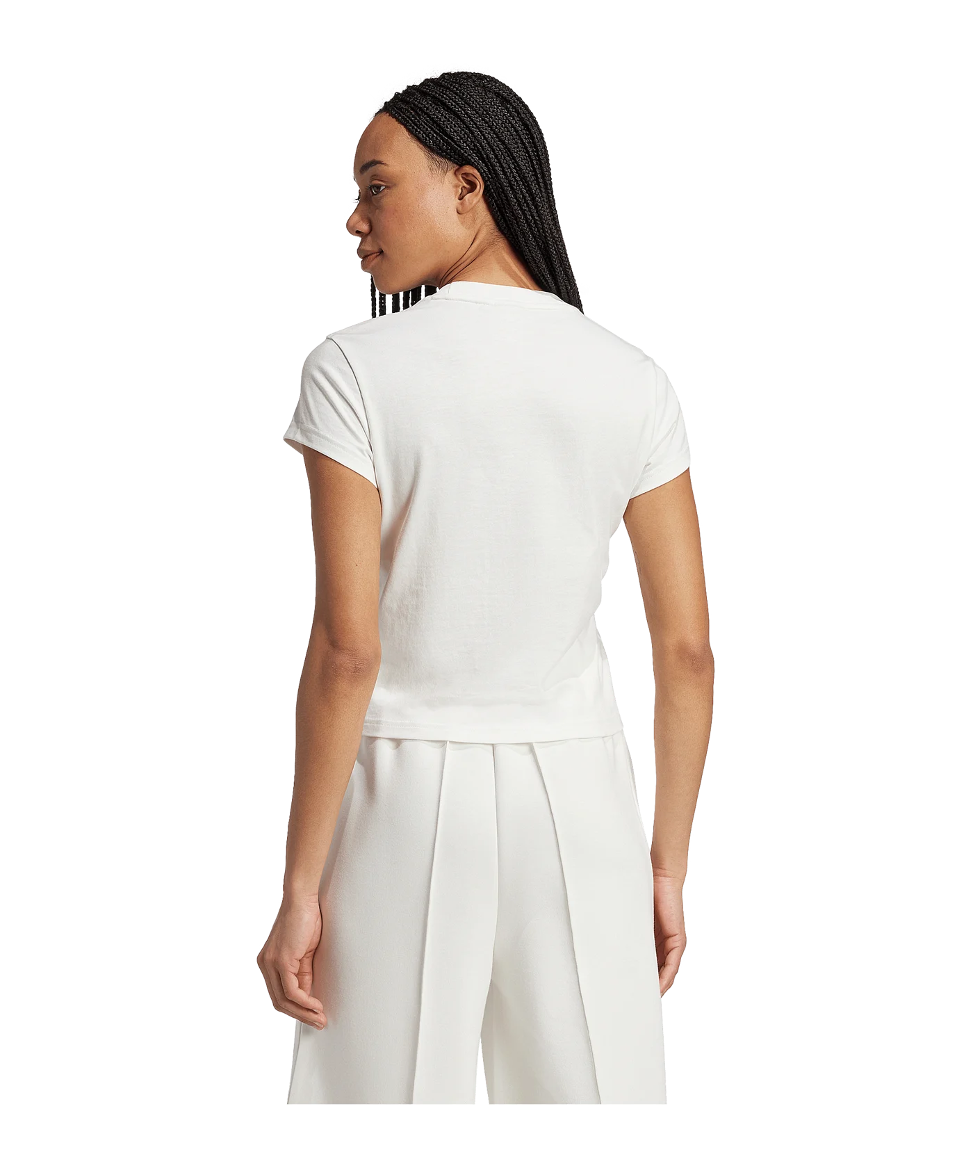 adidas Originals Essential Slim T-Shirt Damen Weiss