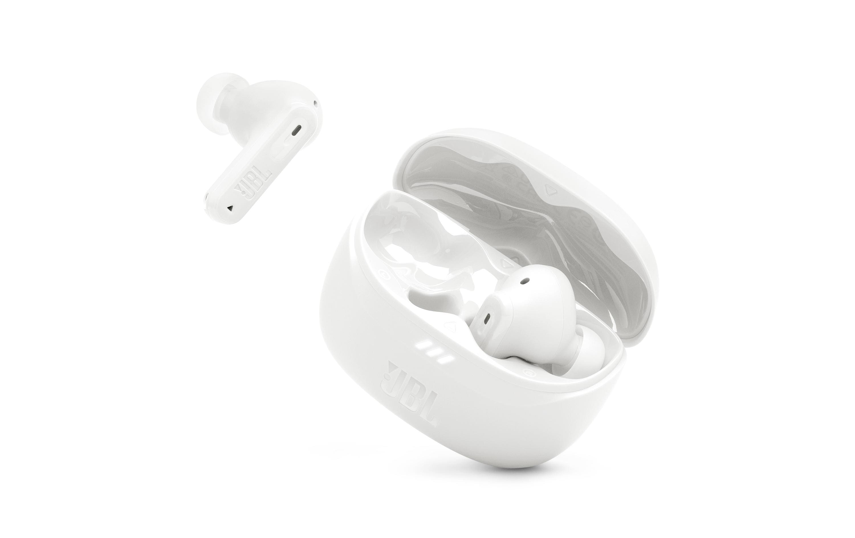 True Wireless In-Ear-Kopfhörer Tune Beam 2 WeissKabellose Ohrhörer mit Noise-Cancelling-Funktion