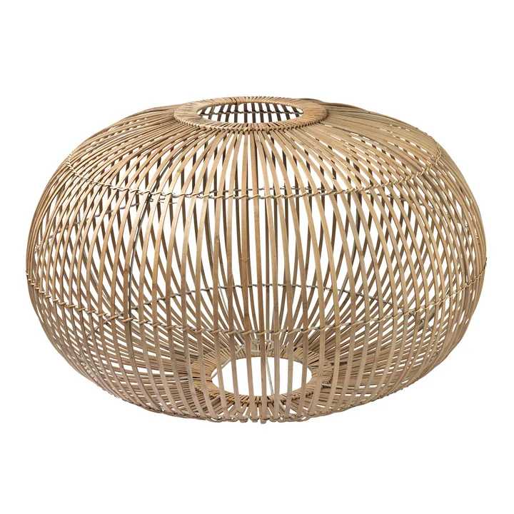 Broste Copenhagen - Zep Bambus-Lampenschirm, Ø 68 x H 42 cm, natur