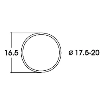 Roco 40077-Haftringsatz Wechselstrom