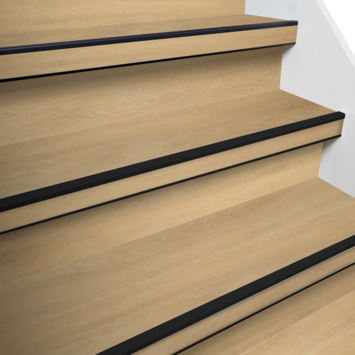 Firststep traprenovatieset pvc-treden naturel eiken 4 stuks