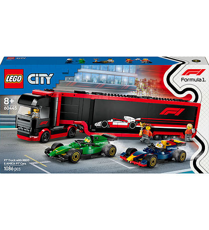 LEGO® City - F1® Transporter mit RB20 & AMR24... 60445 - 1086 Te