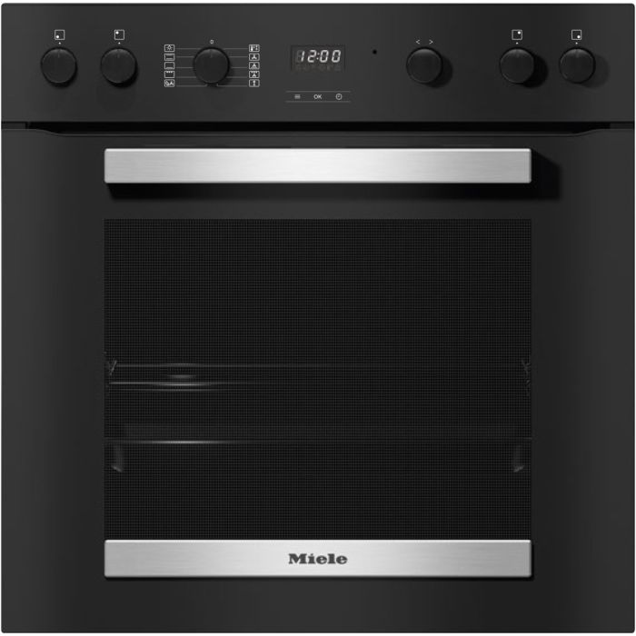 Miele Einbau-Herd H 2455 I Active Obsidianschwarz Edelstahl-Look