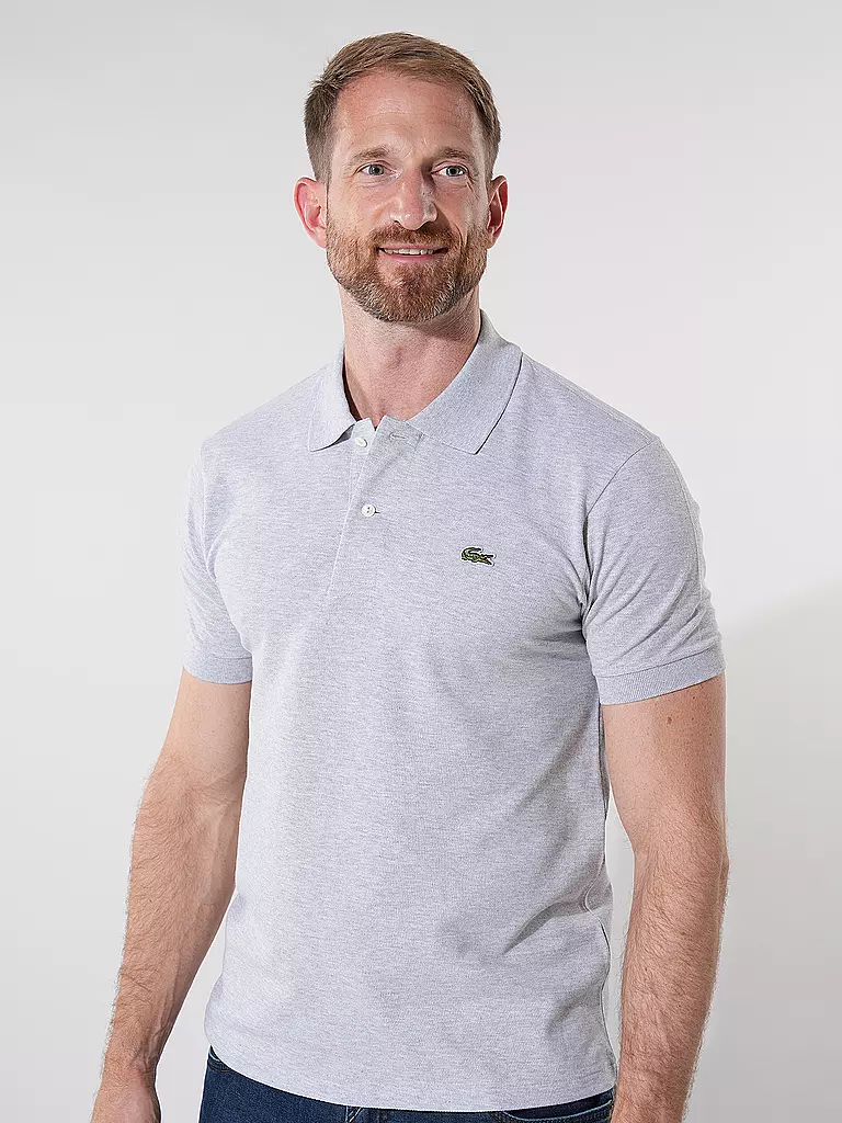 LACOSTE Poloshirt Classic Fit  grau