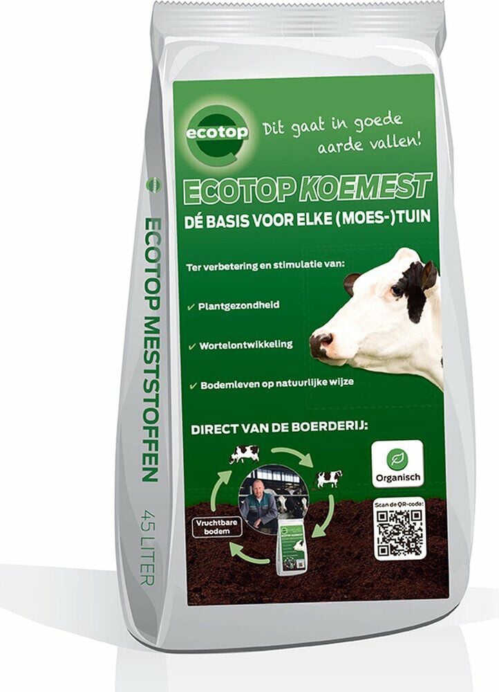 Ecotop - Koemest - 45 Liter