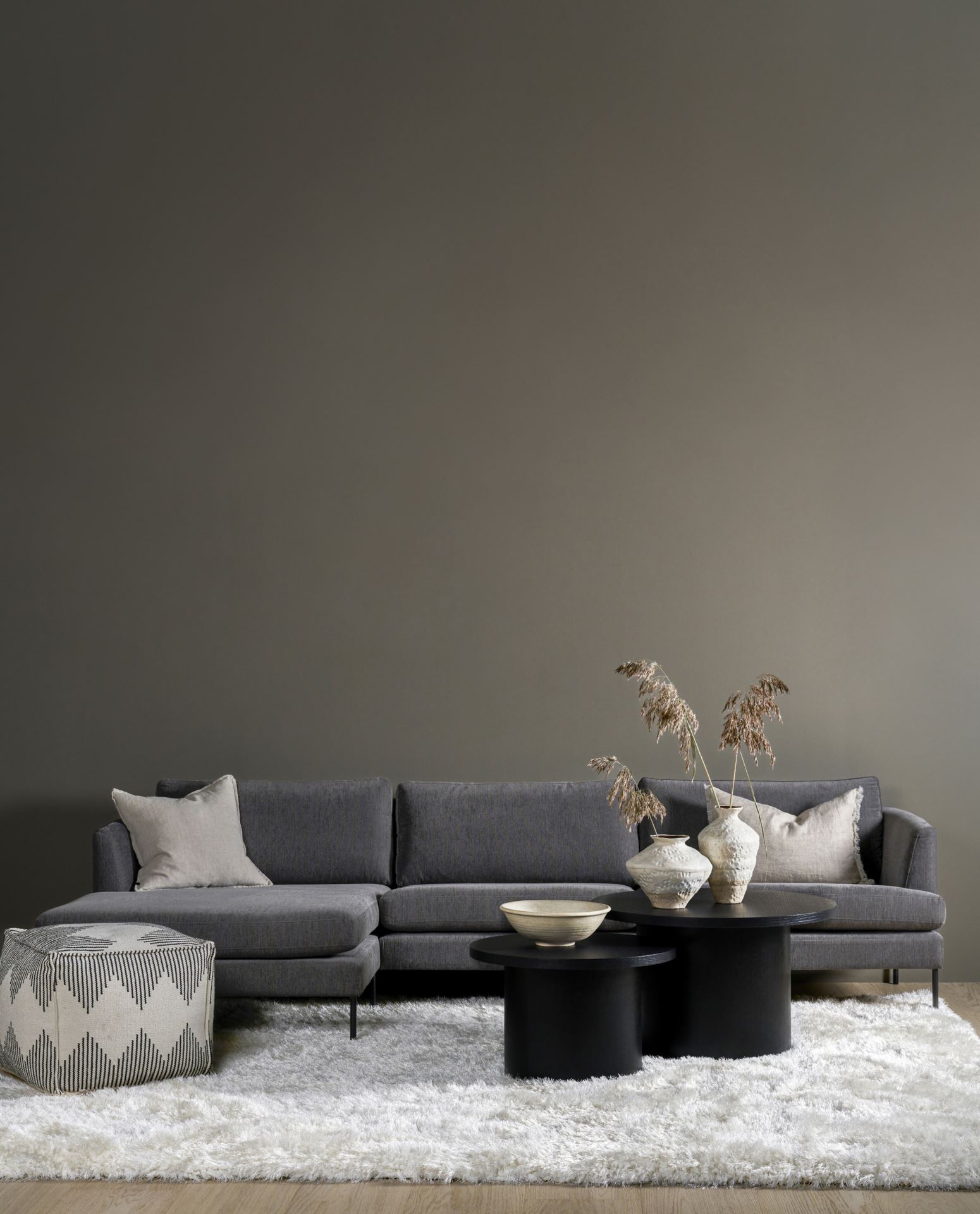 Setetrekk pakke sjeselong venstre beige - 60x60x60 cm