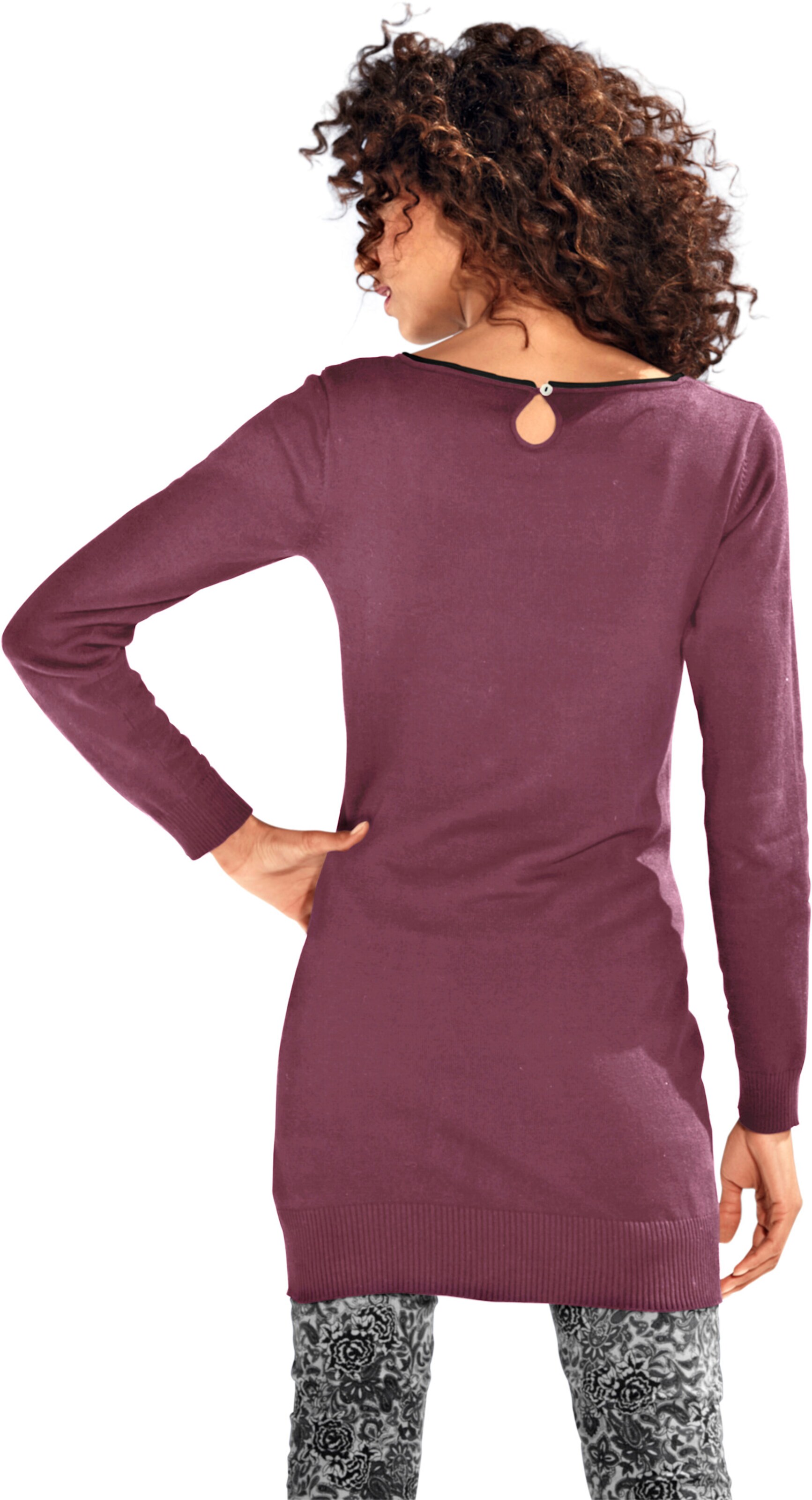 heine Longpullover in mauve