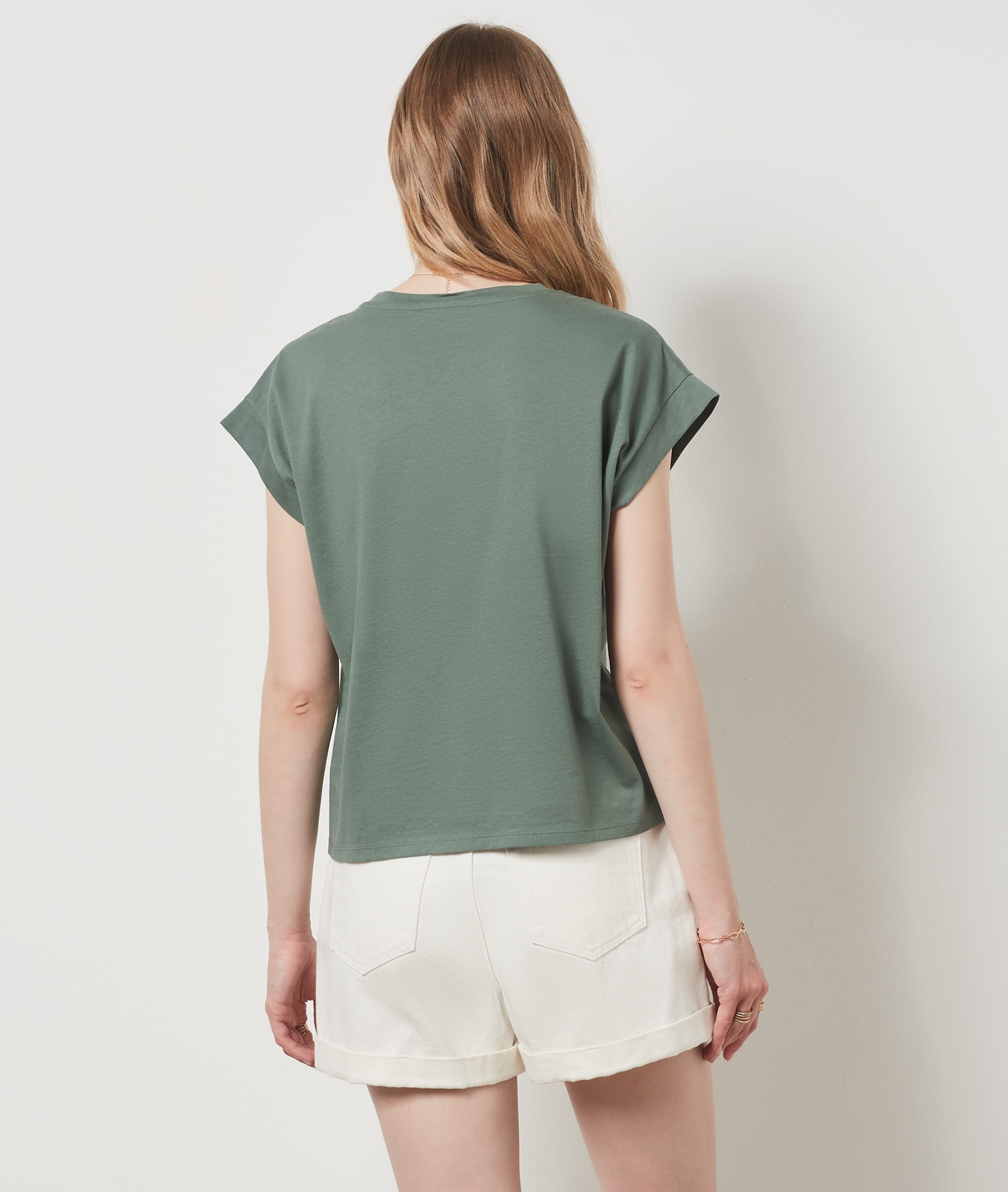 T-shirt manches courtes 100% coton