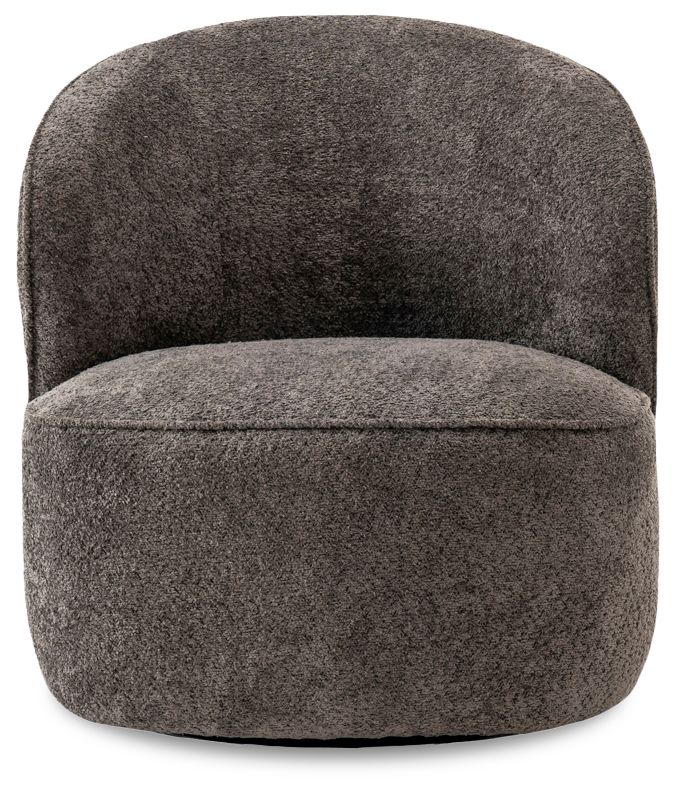 Fauteuil Dark Grey Belvi B76 x D78.5 x H81 cm