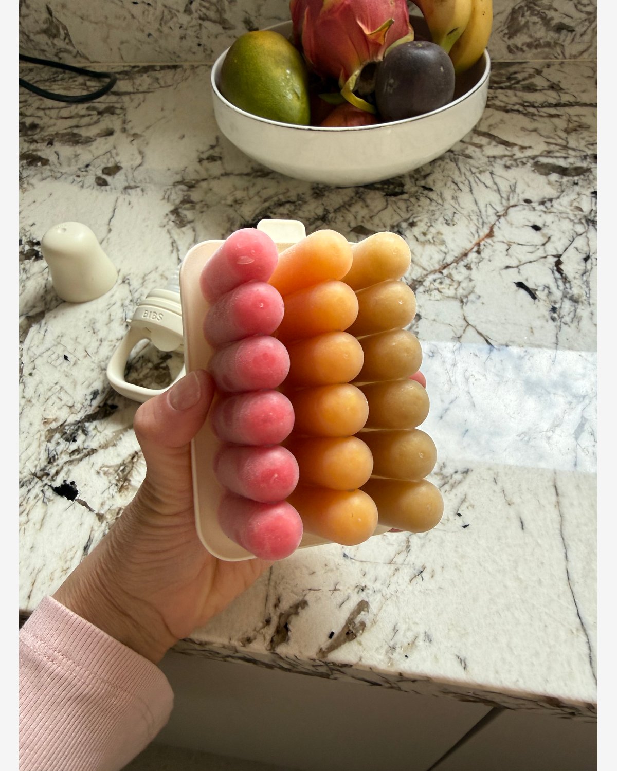 Fryseform for Babymat M/ Lokk | Baby Food Freezer Tray
