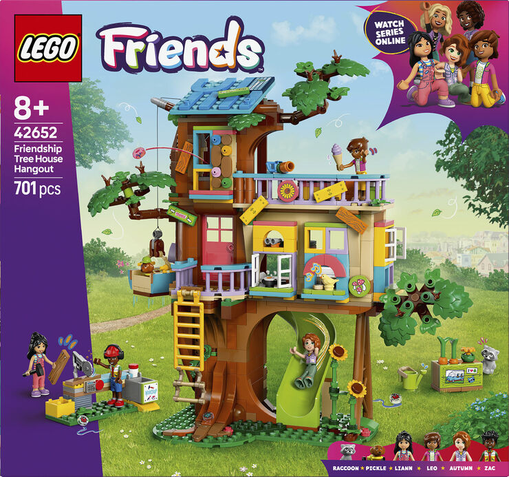 Lego Venskabs-trætophus og krea-område 42652