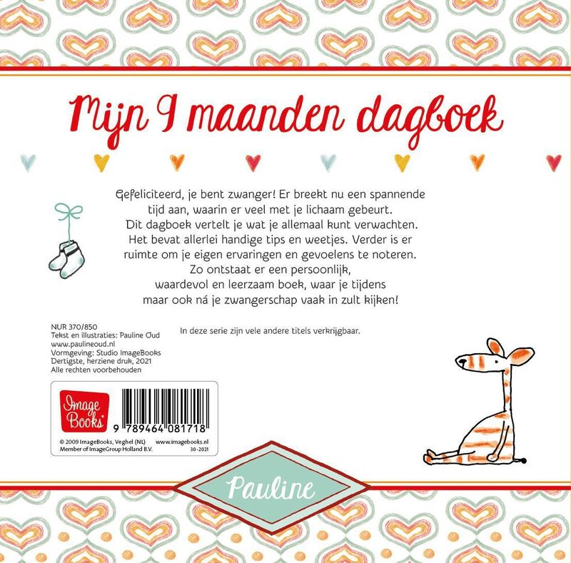 Pauline Oud Mijn 9 Maanden Dagboek